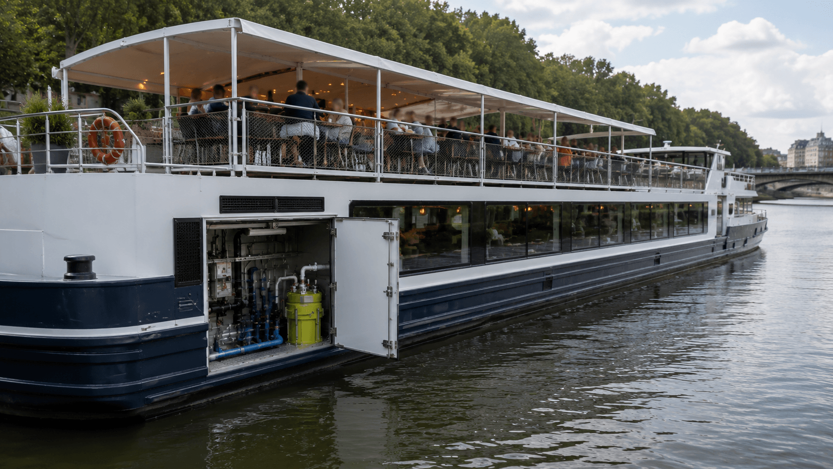 Bateau professionnel et traitement réglementaire des eaux usées