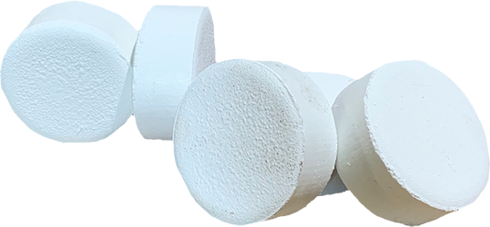 Tablettes de chloration pour installation sanitaire