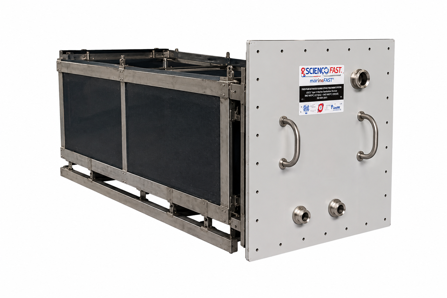 Module complet MarineFAST Slide-In sur rails